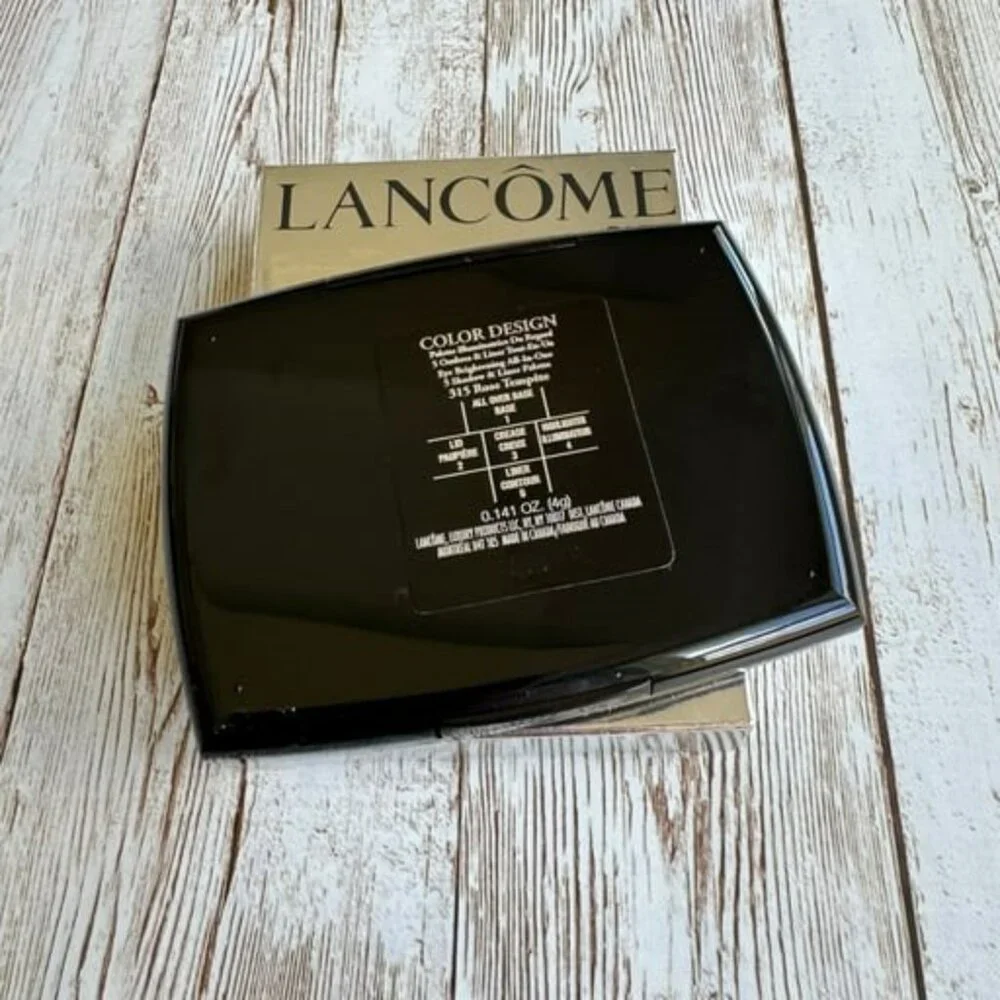 Lancome ROSE TEMPETE Color Design All-in-One 5 Shadow & Liner Palette Eyeshadow